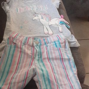 A shirt and shorts outfit